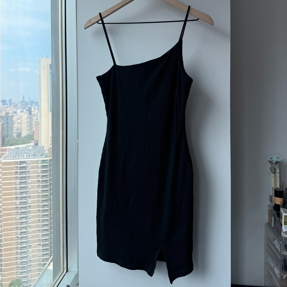 Princess Polly Asymettrical Black Dress